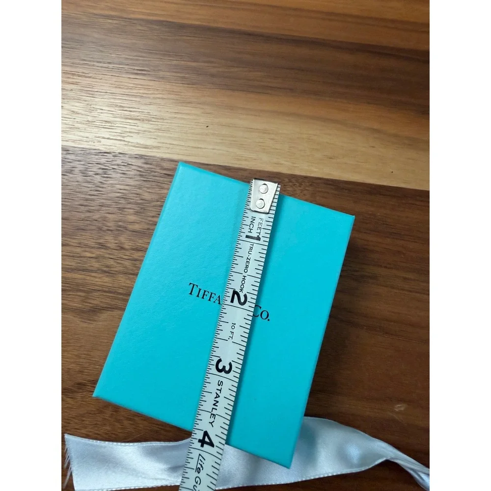 Tiffany & Co Empty Jewelry Box Bag Ribbon Blue Packaging Set Luxury *No Jewelry